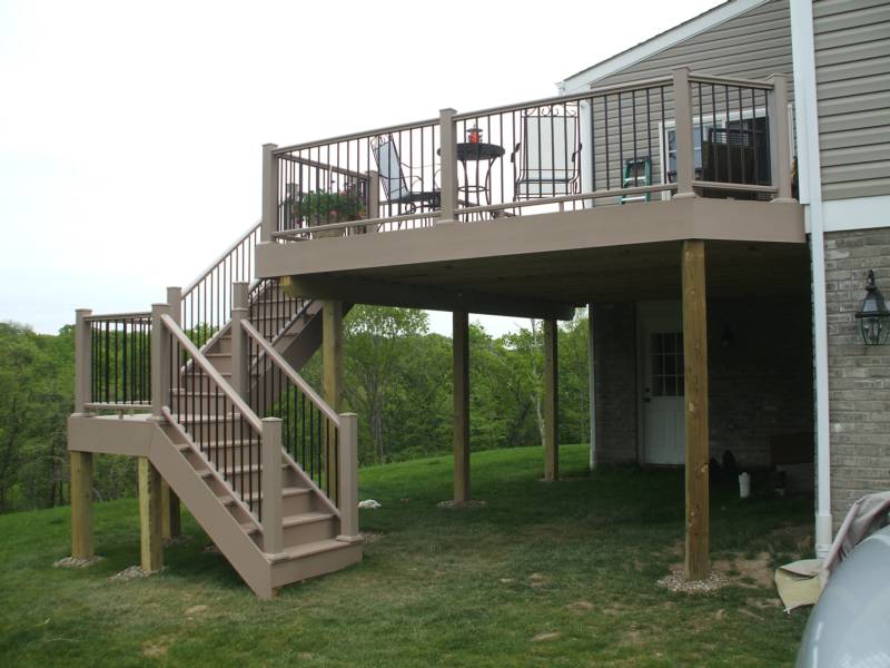 Elevated outdoor living
